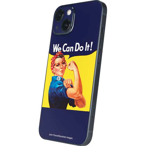 Rosie The Riveter Vintage War Poster iPhone Skins